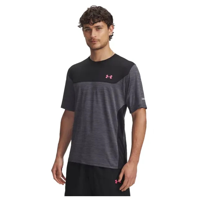 Under Armour  Tech™ Utility Men's Short Sleeve Black / Super Pink L