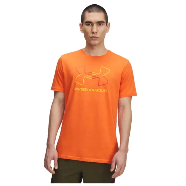 Under Armour  Foundation Men's Short Sleeve Orange Base / Surplus Orange / Squad Orange M