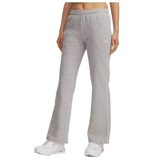 Under Armour  Rival Fleece Piped Women's Pants Mod Gray Light Heather / White L