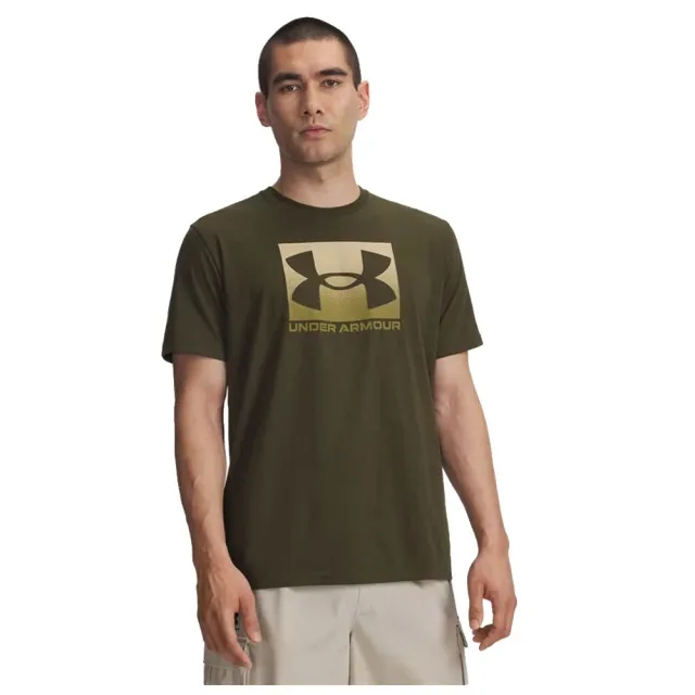 Under Armour  Boxed Men's Sports Short Sleeve Expedition Green / Field Khaki S