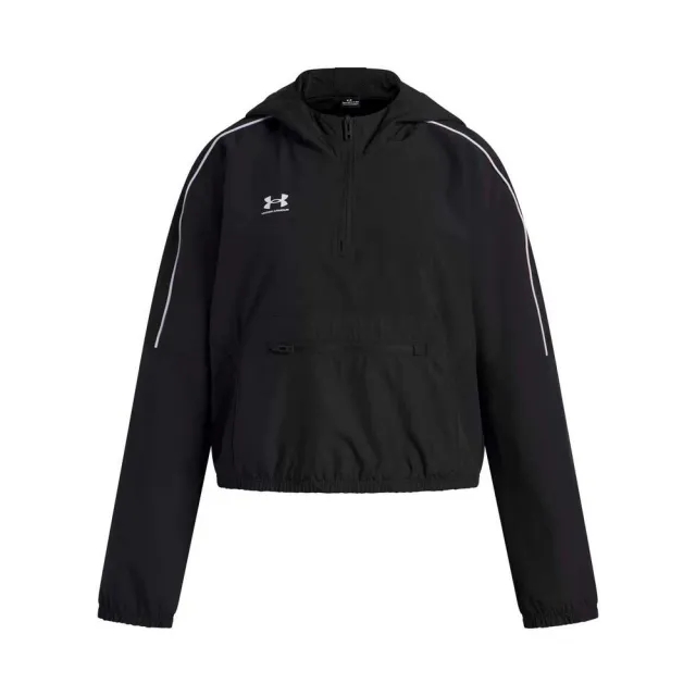 Under Armour  Challenger Girls' Anorak Black / White YLG (59 - 63 in)