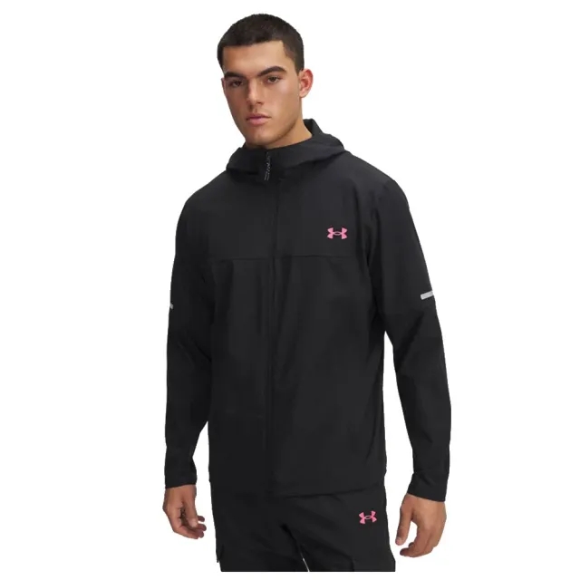 Under Armour  Tech™ Utility Woven Men's Jacket Black / Super Pink L
