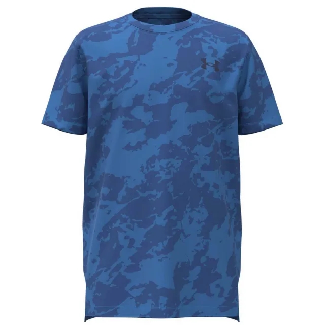 Under Armour  Tech™ Vent Jacq Under Armour rd Boys' Short Sleeve Blue Atlantis / Washed Navy YLG (59 - 63 in)