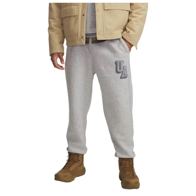 Under Armour  Icon Fleece Graphic Men's Joggers Mod Gray Light Heather / Black L
