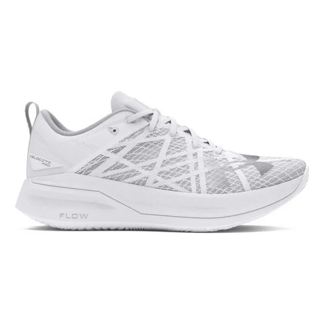 Under Armour  Velociti Pro Unisex Running Shoes White / White / Distant Gray 12