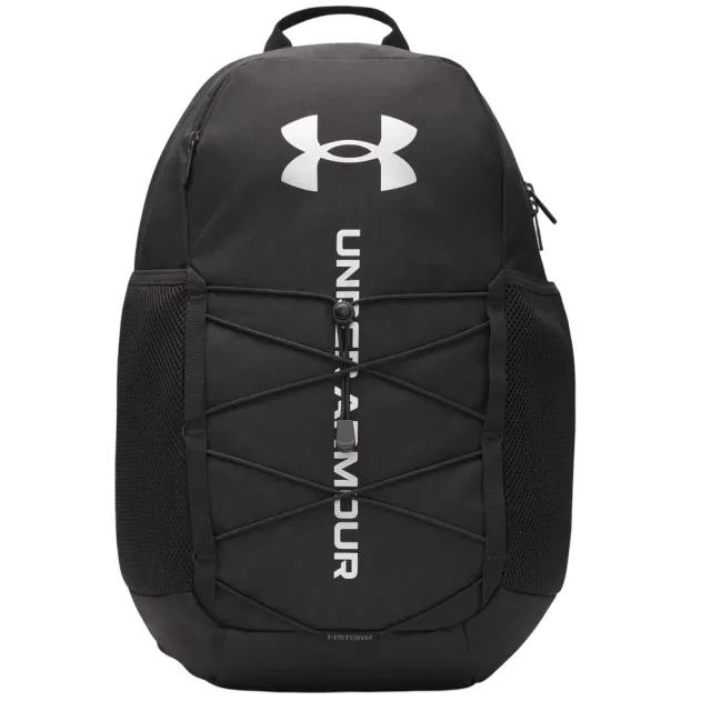 Under Armour  Hustle Sport 6.0 Backpack Black / Black / Metallic Silver OSFM