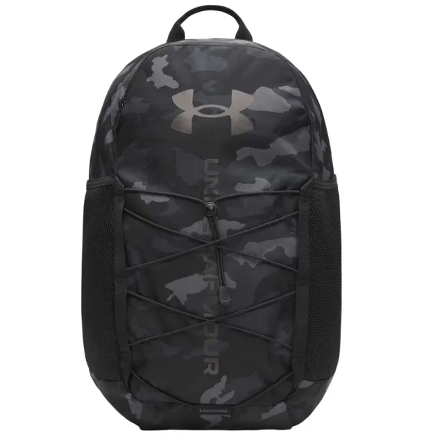 Under Armour  Hustle Sport 6.0 Backpack Black / Black / Metallic Black OSFM