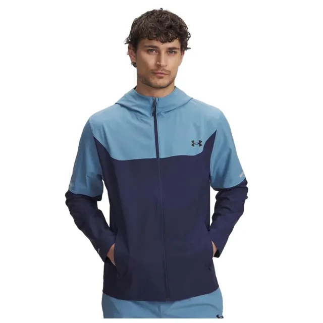 Under Armour  Tech™ Utility Woven Men's Jacket Washed Navy / Blue Smoke / Black L