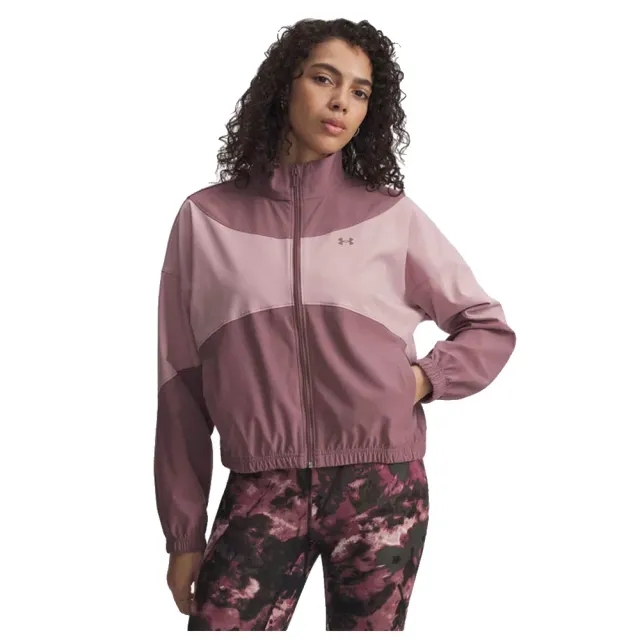 Under Armour  Rival Woven Women's Jacket Maroon Mist / Tourmaline Pink / Maroon Mist L