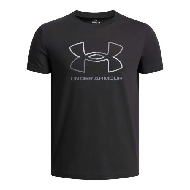 Under Armour  GL Foundation Boys' Short Sleeve Black / Mod Gray YLG (59 - 63 in)