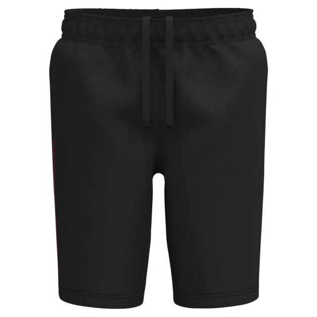 Under Armour  Tech™ Woven Wordmark Boys' Shorts Black / Racer Red YLG (59 - 63 in)