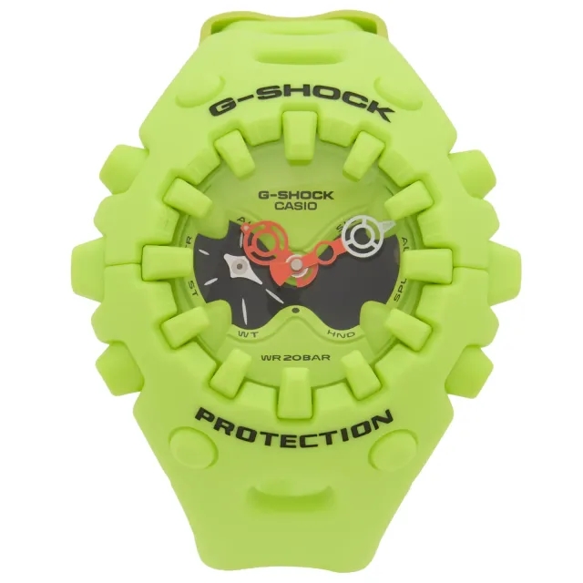 G-Shock GA-V01 Big Case Watch Lime Yellow