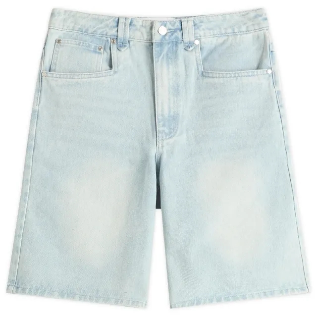 House Of Sunny Women's Sundown Denim Shorts Light Breeze Wash