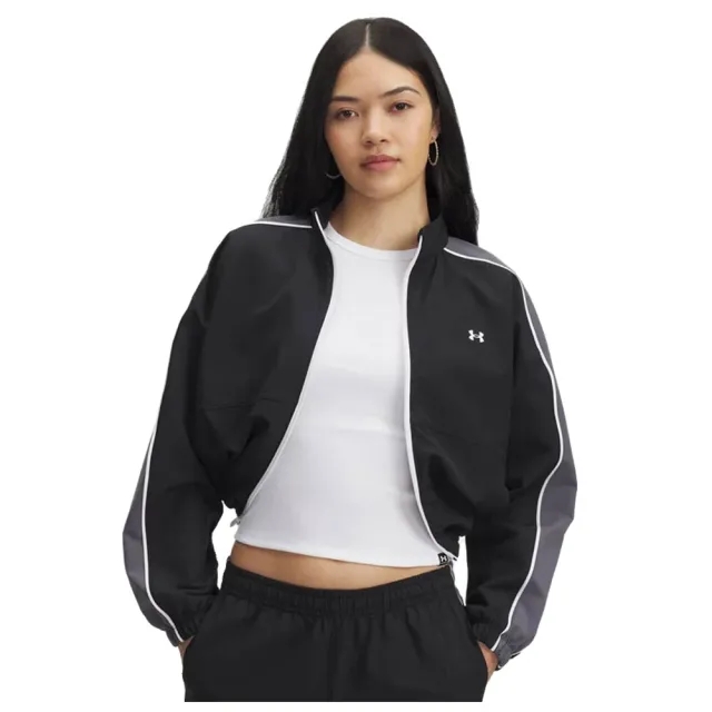 Under Armour  Rival Swoven Women's Jacket Black / Castlerock / White L