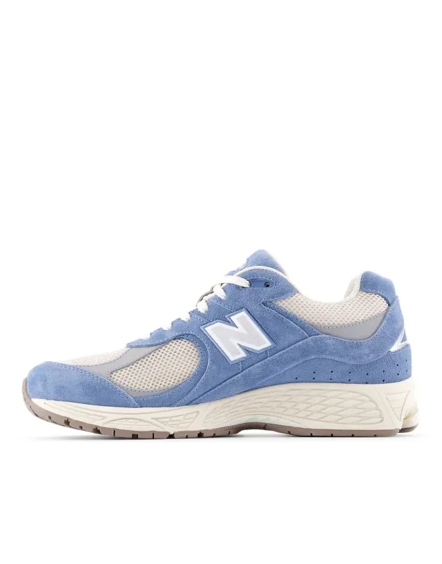 New Balance Unisex 2002R in Blue/Grey Suede/Mesh