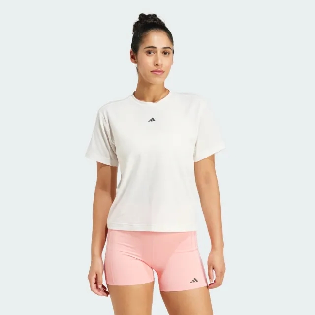 adidas Power Back-Cutout 3-Stripes T-Shirt