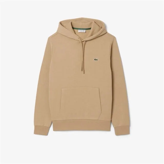 Lacoste Fleece Hoodie - Beige