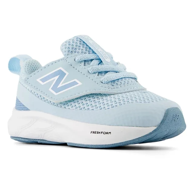 New Balance Kids' Fresh Foam 625 NEW-B Hook & Loop in Blue/White Mesh
