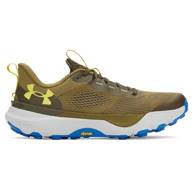 Under Armour  Infinite Pro Unisex Trail Running Shoes Canteen Green / Expedition Green / Yellow Shade 5.5