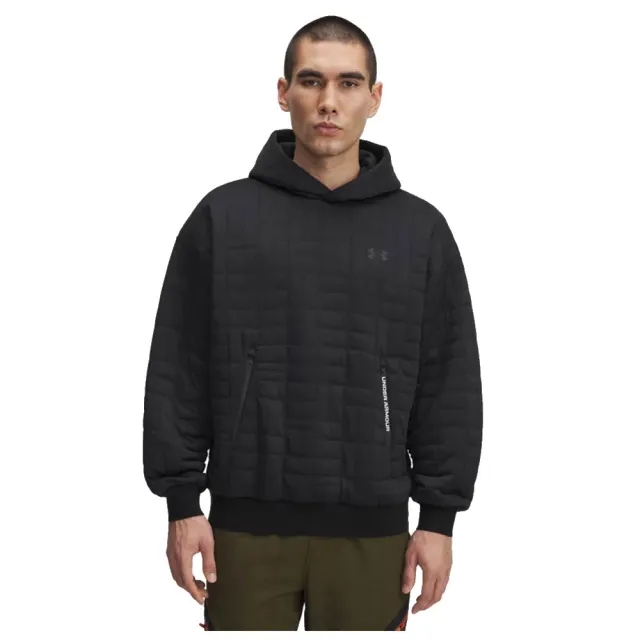 Under Armour  Unstoppable Fleece Textured Men's Hoodie Black / Black L