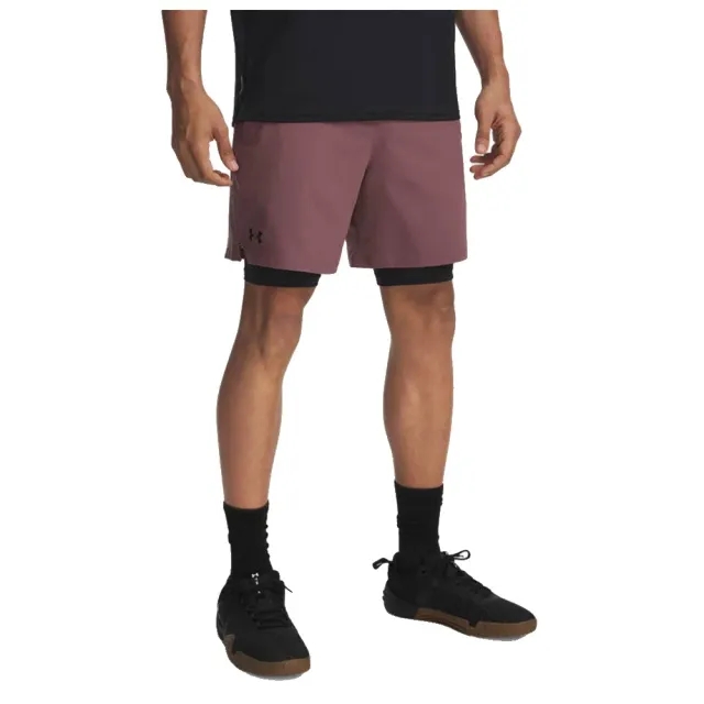 Under Armour  Vanish Woven Men's 2-in-1 Shorts Maroon Mist / Black L