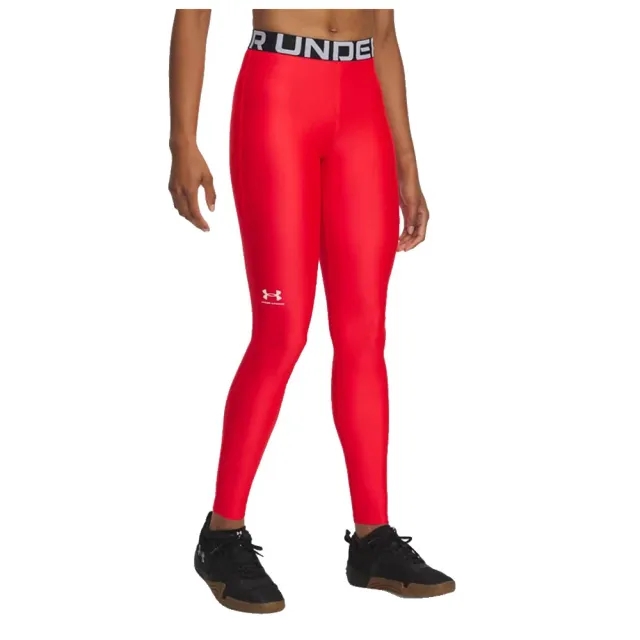 HeatGear® Women's Leggings Racer Red / White L