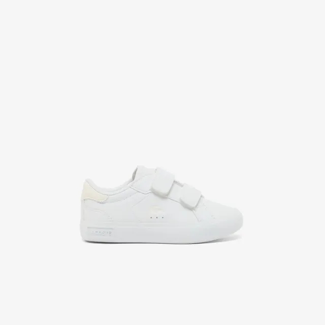 Lacoste Infant's Powercourt Sneakers - White & Off White