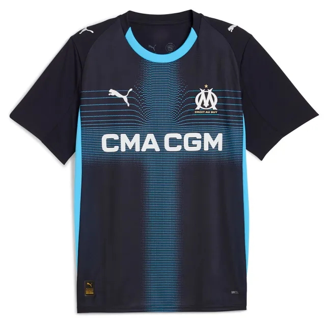 PUMA Olympique De Marseille 25/26 Away Jersey Youth, Dark Blue