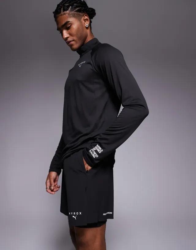 PUMA x HYROX 2In1 Training Shorts Men, Black