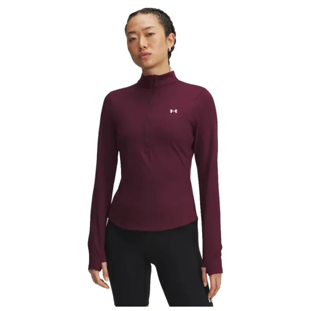 Under Armour  Motion Women's ½ Zip Dark Maroon / White L