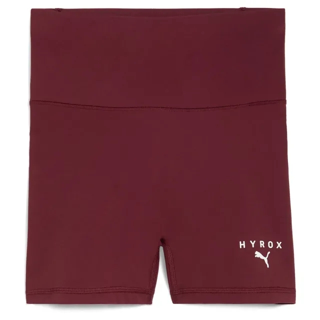 PUMA x HYROX Shapeluxe 3" Tight Shorts Women, Ruby Shimmer, size Large