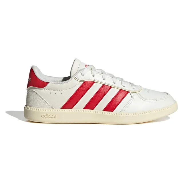 adidas  BREAKNET SLEEK J  girls's Children's Shoes (Trainers) in White