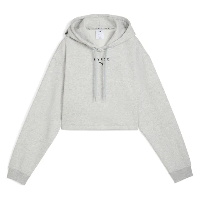 PUMA x HYROX Heavyweight Hoodie Women, Light Grey Heather, size 3XL