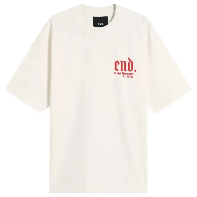 END. END. City Series 2.0 Milan T-Shirt Ecru