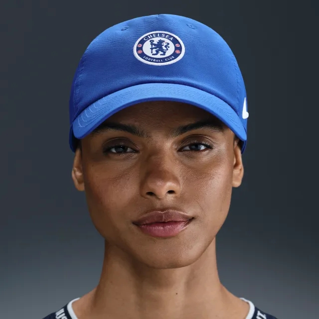 Chelsea F.C. Club Nike Football Soft Cap - Blue - Polyester