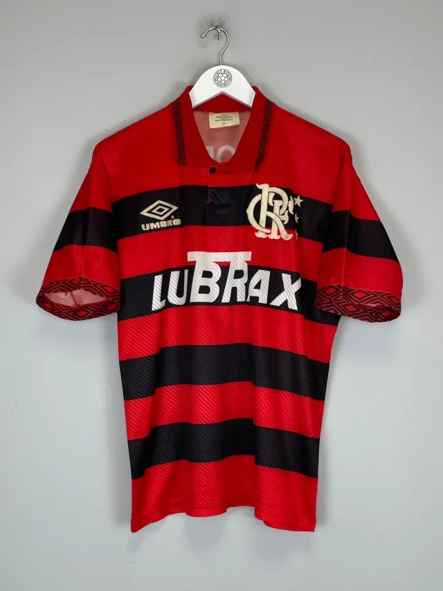 1993/94 FLAMENGO #14 HOME SHIRT (XL) UMBRO | Cult Kits