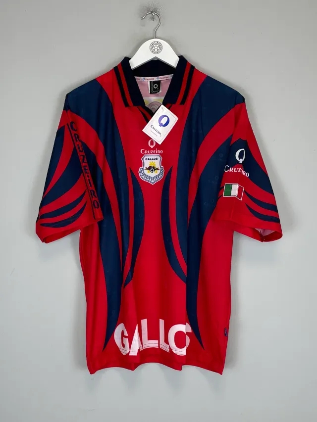 1997/98 GALLOS DE AGUASCALIENTES *BNWT* AWAY SHIRT (L) CRUZEIRO | Cult Kits