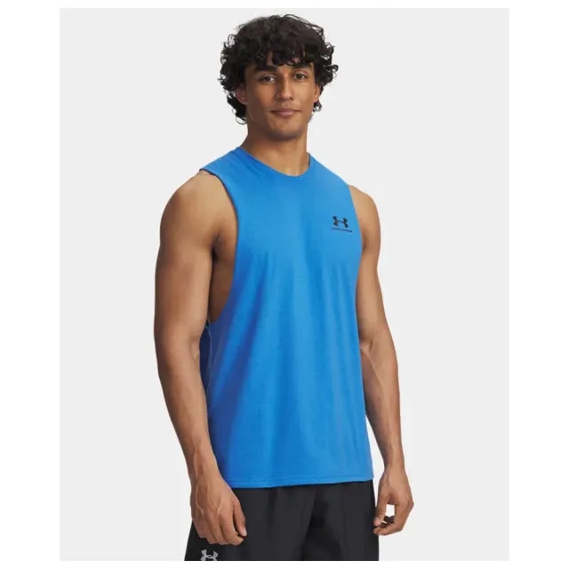 Under Armour Left Chest Cut Off Sleeveless T-shirt
