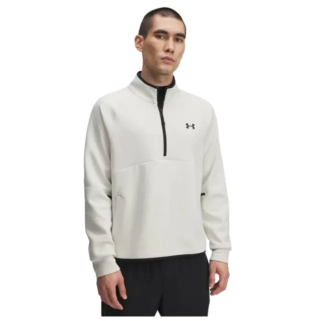 Under Armour  Unstoppable Fleece Men's ½ Zip Summit White / Black L