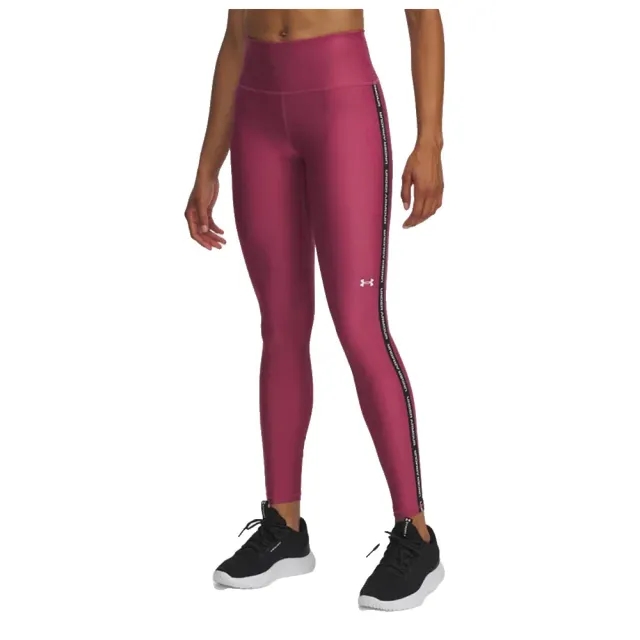Under Armour  Tech™ Wordmark Tape Women's Leggings Fuchsia Dusk / Black / White L