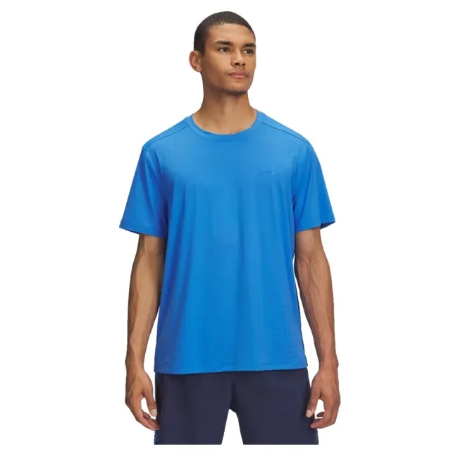 Under Armour  Launch Elite Men's Short Sleeve Blue Atlantis / Reflective L