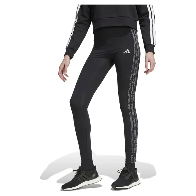 Adidas Animal Print 3 Stripes High Waist Leggings