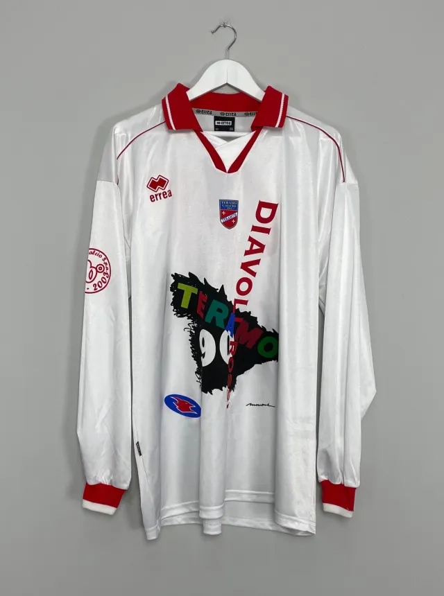 2003/04 TERAMO L/S HOME SHIRT (XXL) ERREA | Cult Kits