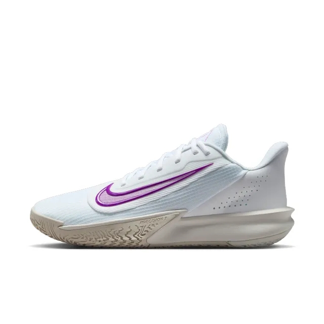 Nike Precision 7 Basketball Shoes - White