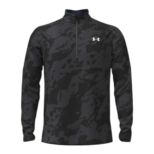 Under Armour  Tech™ Men's ½ Zip Long Sleeve Black / White L