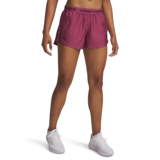 Under Armour  Tech™ Play Up Women's 3 Shorts Fuchsia Dusk / Dark Maroon L