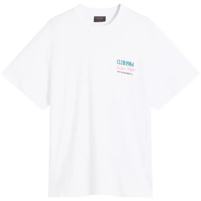 Club 1984 Men's Sunset BLVD T-Shirt White