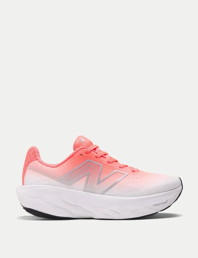 New Balance Women's Fresh Foam X 1080v14 in Red/Grey Synthetic
