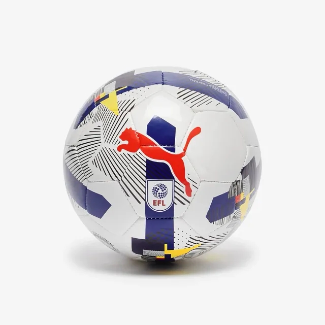 PUMA Orbita 6 Efl Mini Football, White/Multicolor