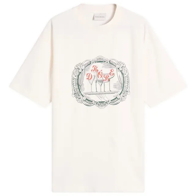 Drôle de Monsieur Men's Tray T-Shirt Off White